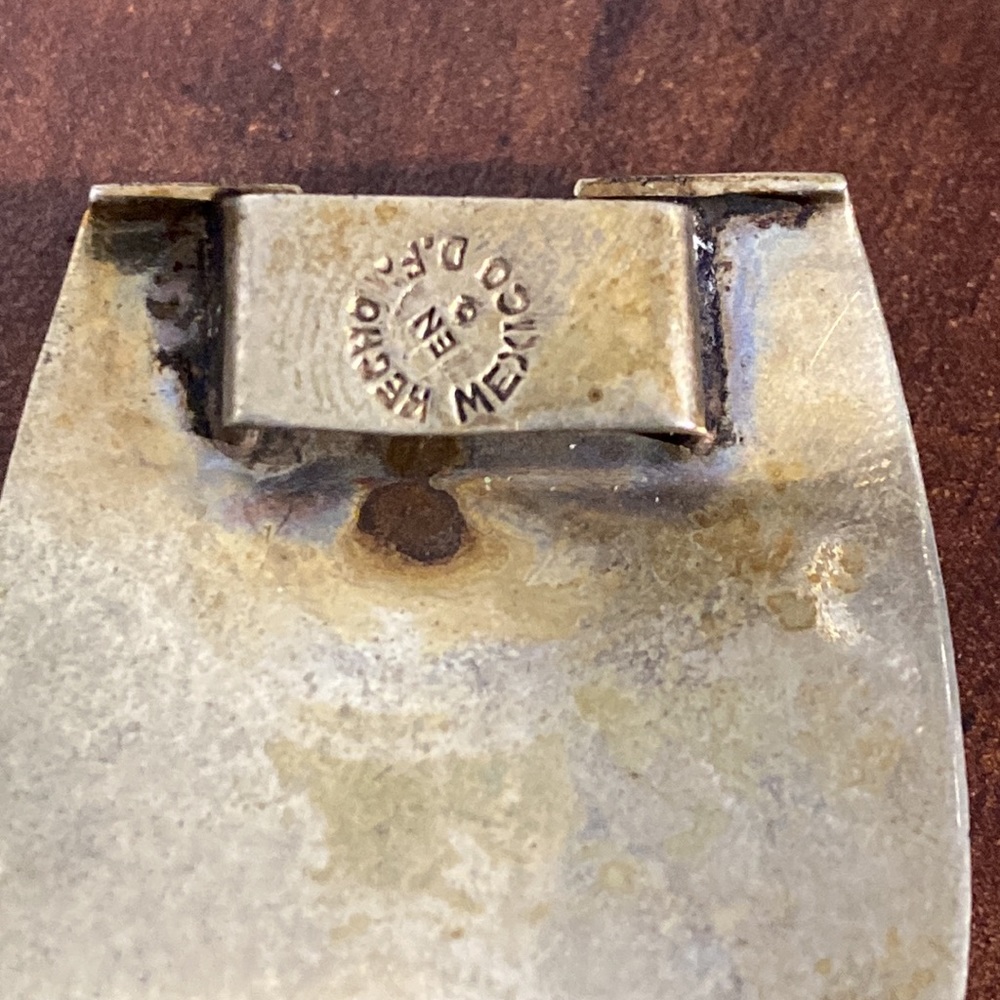 Aztec silver bracelet - Picture 6 of 6